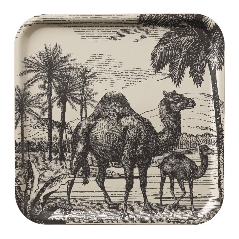 Tray Dune Grey 38x38 100% Wood, , hi-res image number 0