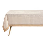 Tablecloth &Eacute;vasion C&eacute;leste Beige 175x175 100% linen, , hi-res image number 2