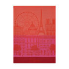 Tea towel Paris panorama Red kiss 60x80 100% cotton, , hi-res image number 1