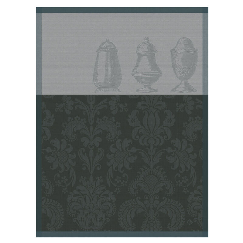 Tea towel Sucré Salé Grey 60x80 100% cotton, , hi-res image number 0