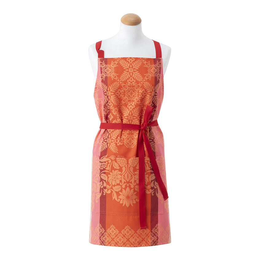 Apron Mumbai Orange 80x96 100% cotton, , hi-res image number 0