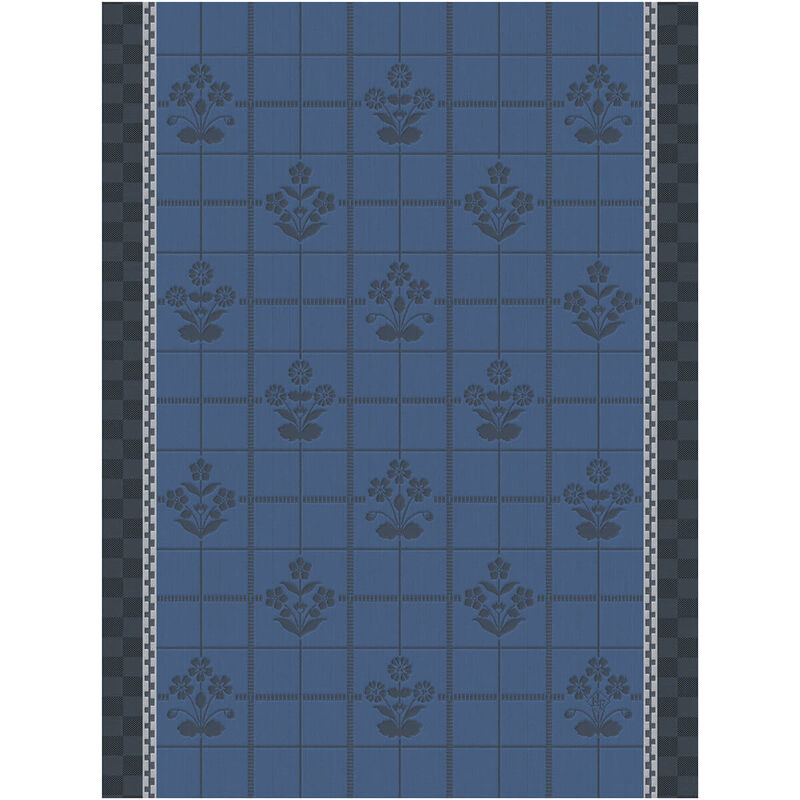 Tea towel Lulu Luce Blue 60x80 100% cotton, , hi-res