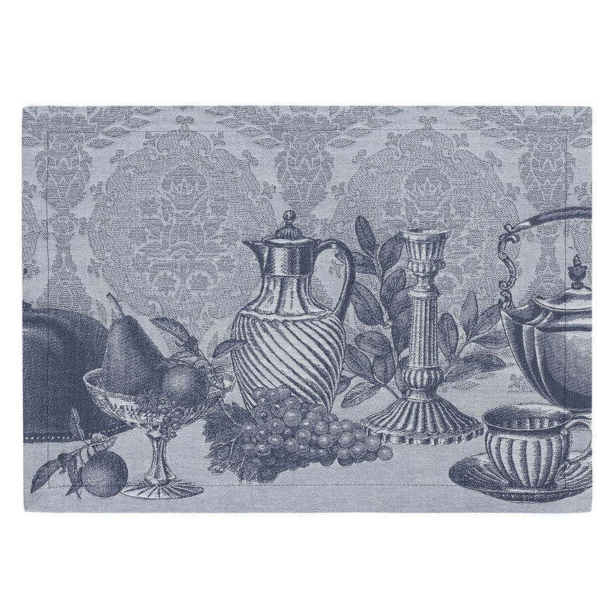 Placemat Festin Blue 50x36 100% cotton, , hi-res image number 1