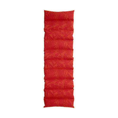 Sun lounger cushion Bahia Red 60x190 Acrylic
