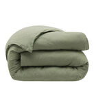 Duvet cover Nuances Green 140X200 50% cotton - 50 % linen, , hi-res image number 0