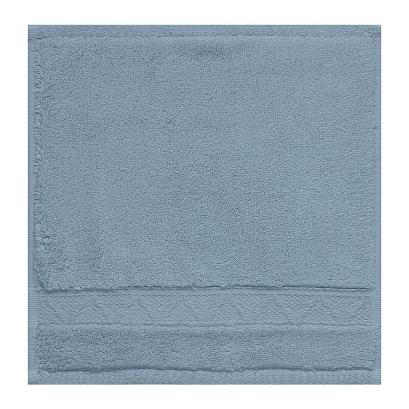 Washcloth Caresse Blue Ice 30x30 100% cotton, , hi-res image number 1