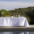 Tablecloth Portofino White 175x175 100% linen, , hi-res image number 0