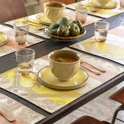 Coated placemat Hacienda Cotton,  Coated placemat Hacienda Cotton