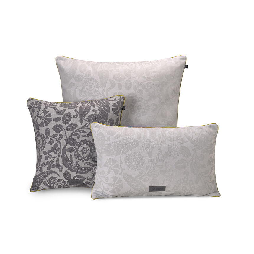 Cushion cover Voyage Iconique Grey 40x40 100% cotton, , hi-res image number 0