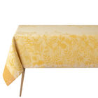 Tablecloth Jardin d'Eden Yellow 175x175 100% cotton, , hi-res image number 0
