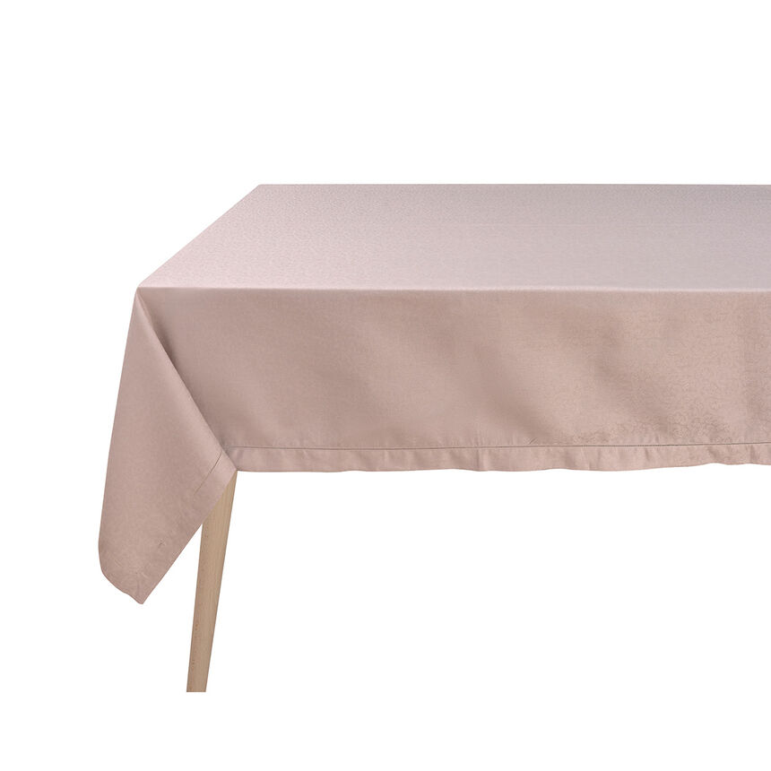 Tablecloth Portofino Fiori Beige &Oslash;240 100% linen, , hi-res image number 1