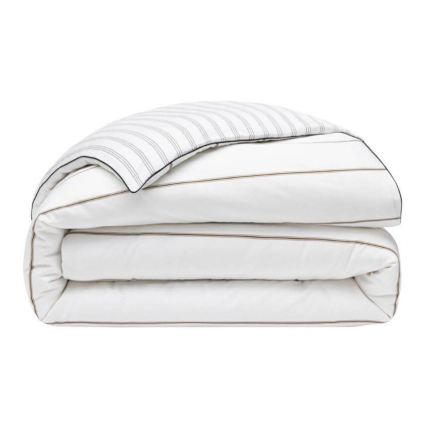 Duvet cover Savile row Beige 135X200 100% cotton, , hi-res image number 5