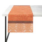 Runner Escapade Tropicale Orange 50x150 100% linen, , hi-res image number 1