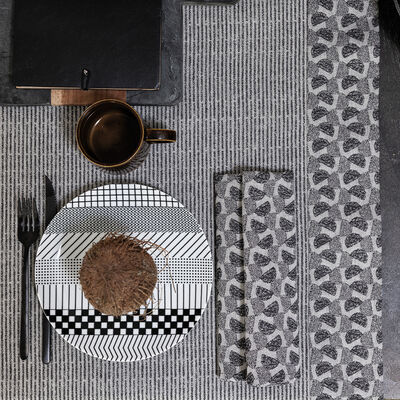 Napkin Empreintes Pois Cotton,  Napkin Empreintes Pois Cotton