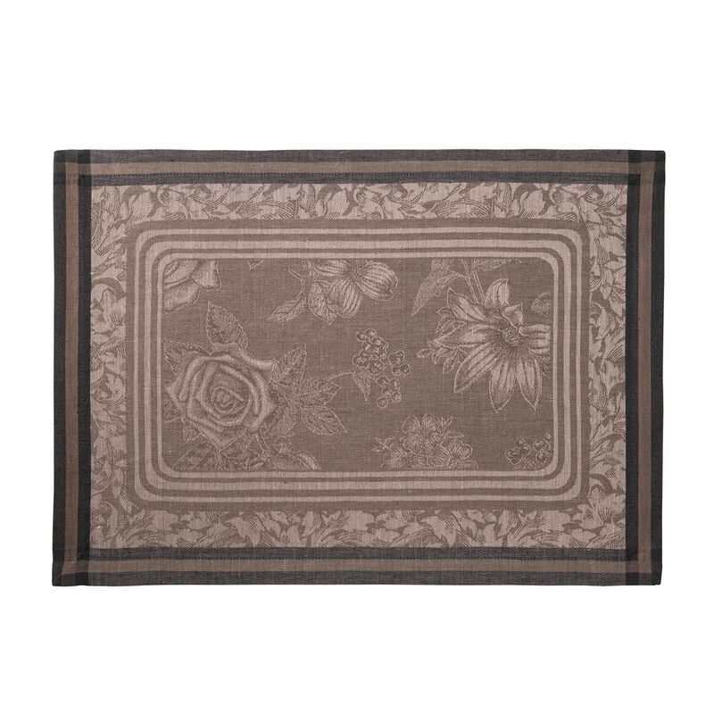 Placemat Romance Pink 50x36 100% linen, , hi-res image number 0