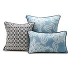 Cushion cover Canevas Lagoon 40x40 82% Cotton/ 17% Polyester/ 1% Polyamide, , hi-res image number 2
