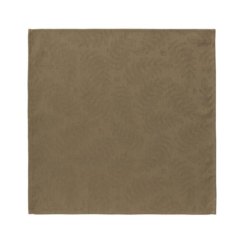 Napkin Vegetal mood Green 50x50 100% cotton, , hi-res image number 1
