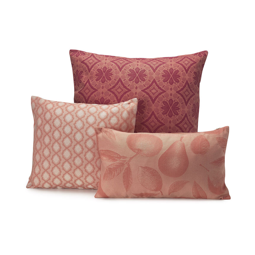 Cushion cover Arri&egrave;re-pays Pink 50x30 Acrylic, , hi-res image number 3