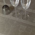 Crystal towel Cristal Black pepper 60x80 100% linen, , hi-res image number 2