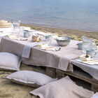 Tablecloth Slow Life Sesame 150x220 89% cotton / 11% linen, , hi-res image number 2