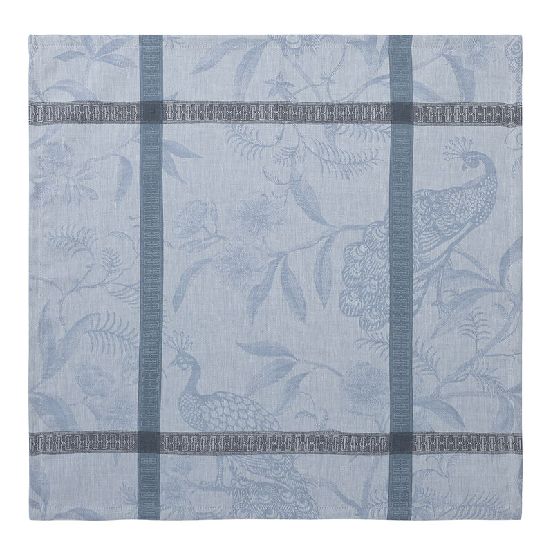 Napkin À l'orangerie Blue 55x55 100% linen, , hi-res image number 1