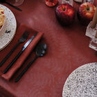Tablecloth Vegetal mood Red 150x150 100% cotton, , hi-res image number 3