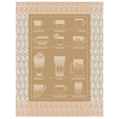 Tea towel Barista Cotton