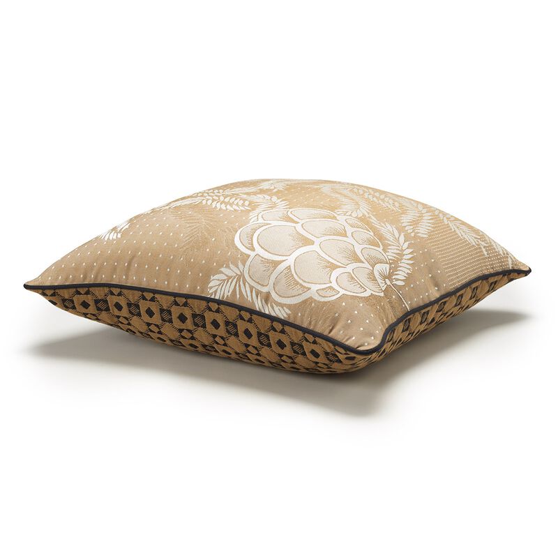 wrijving snijden breuk cushion cover canevas | Le Jacquard Français