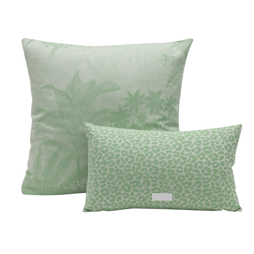 Cushion cover Sinhar&acirc;ja Green 60x60 100% cotton, , hi-res image number 1