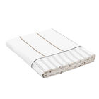 Flat sheets Savile row Beige 190X290 100% cotton, , hi-res image number 4