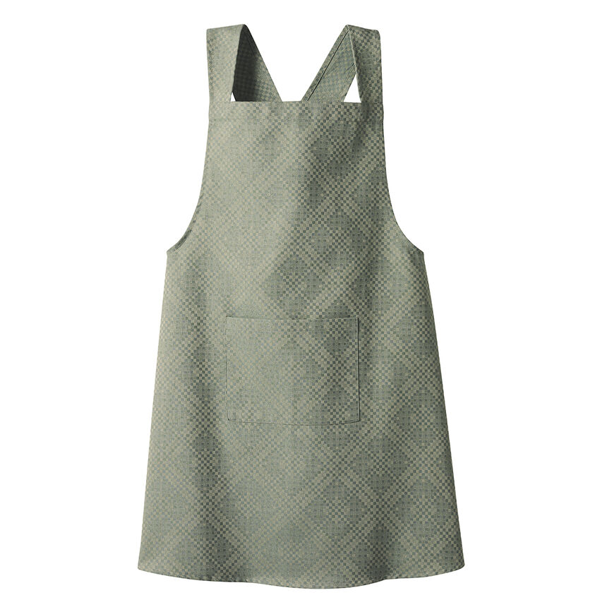 Apron Essentiel Graphique Green 83x135 100% cotton, , hi-res image number 0