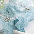 Napkin Jardin d'Eden Blue 58x58 100% cotton, , hi-res image number 0