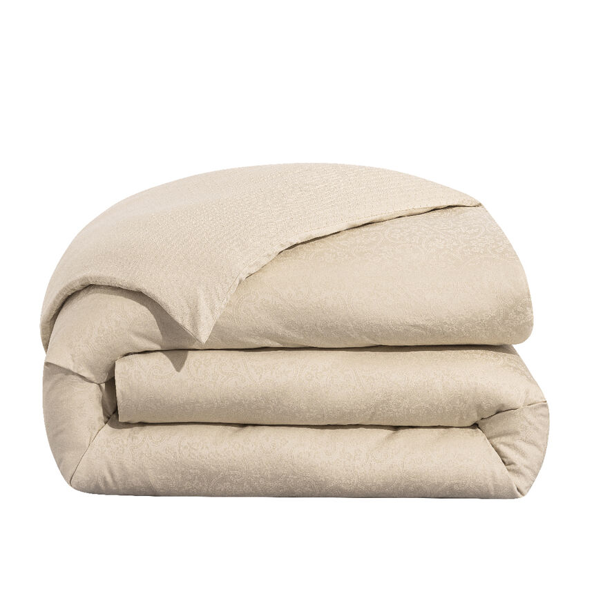 Duvet cover Portofino Beige 135X200 100% cotton, , hi-res image number 0