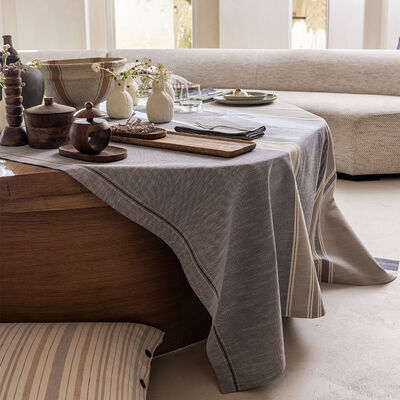 Tablecloth Dune Cotton, Linen