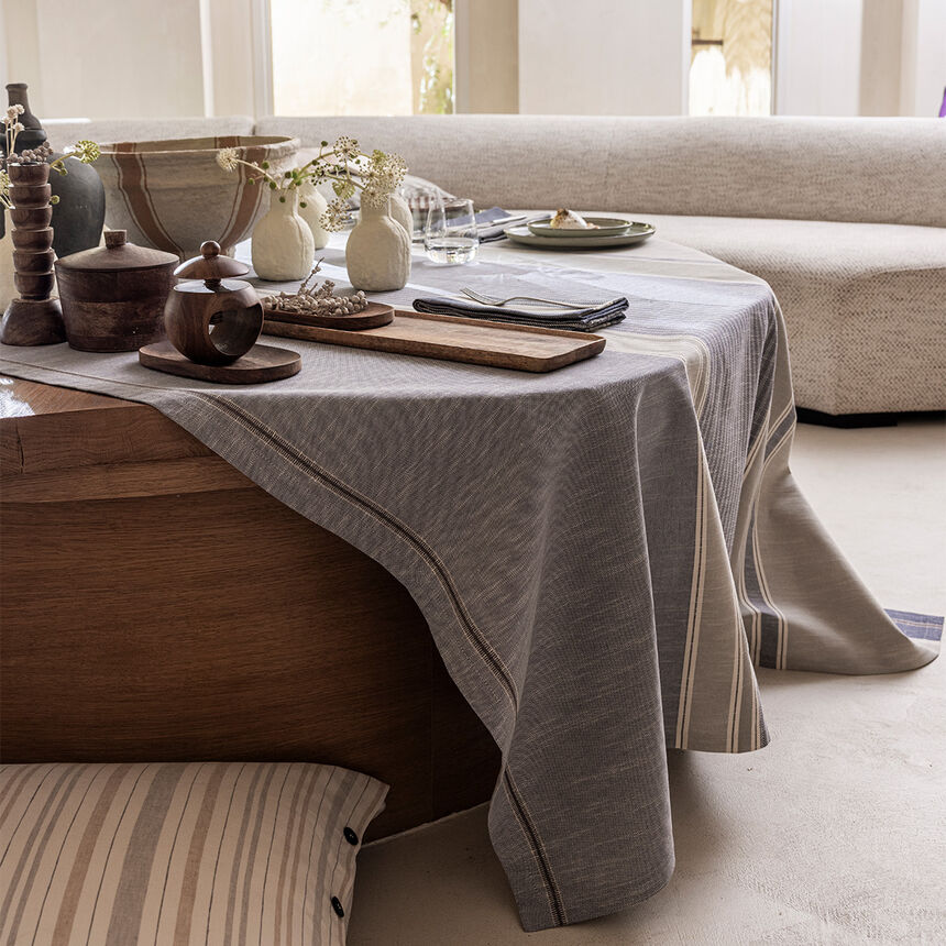 Tablecloth Dune Cotton, Linen, , hi-res image number 0