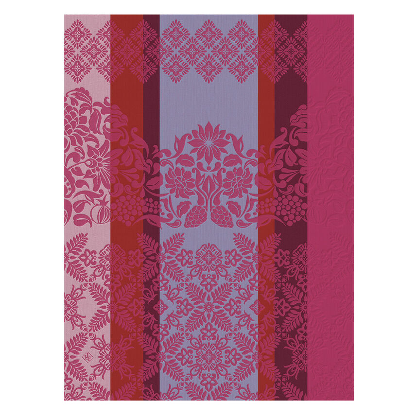 Tea towel Mumbai Pink 60x80 100% cotton, , hi-res image number 0