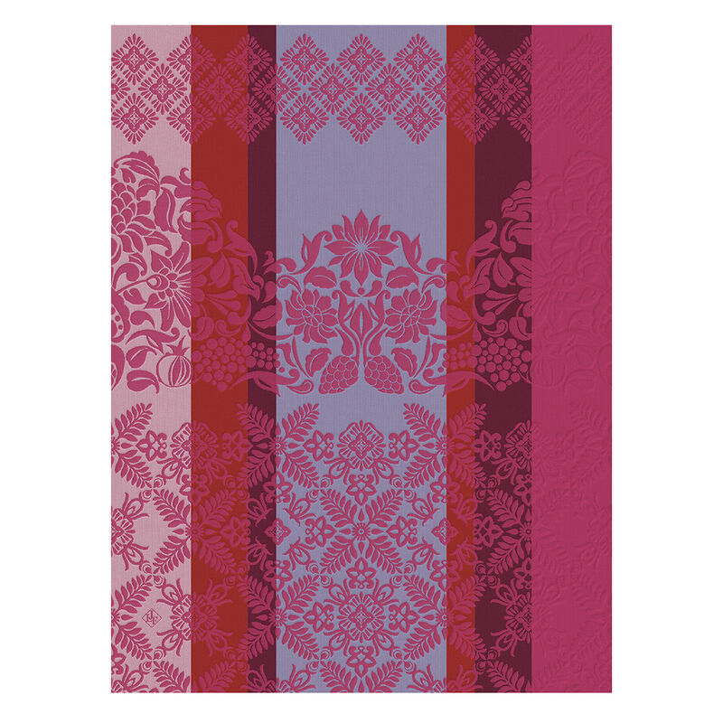 Tea towel Mumbai Pink 60x80 100% cotton, , hi-res image number 0