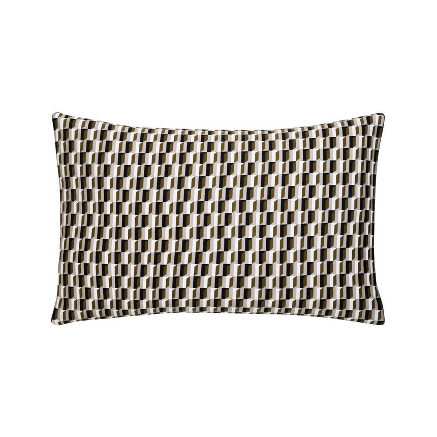 Pillowcase Savile row Cube Beige 40X80 100% cotton, , hi-res image number 3