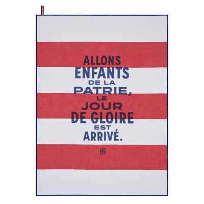 Tea towel Elysée Patrie Cotton