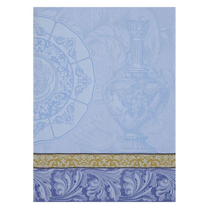 Tea towel Baroque porcelaine Iris 60x80 100% cotton, , hi-res image number 0