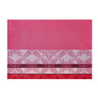 Coated placemat Mumbai Enduit Pink 50x36 100% cotton, , hi-res image number 2