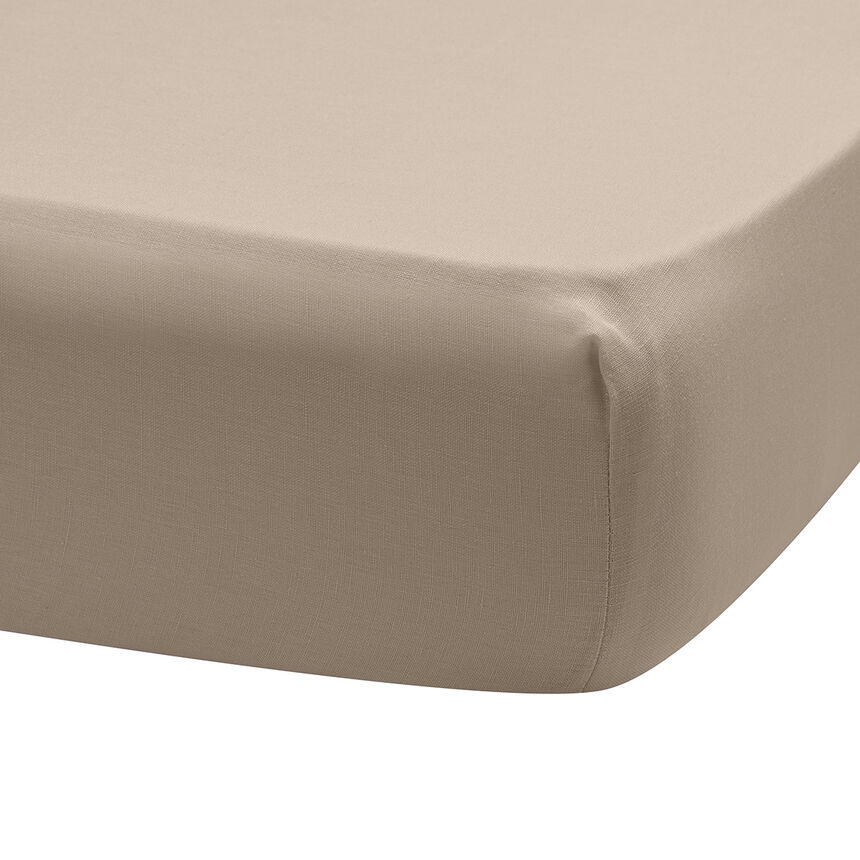 Fitted sheets Dune Cotton, Linen, , hi-res image number 1