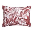 Shams Feuilles en scène  Red 30X41 100% cotton, , hi-res image number 1