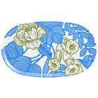 Tray Escapade Tropicale Blue Oval55x32 100% Wood, , hi-res image number 1