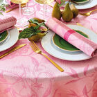 Tablecloth &Agrave; l'orangerie Pink 175x175 100% linen, , hi-res image number 2