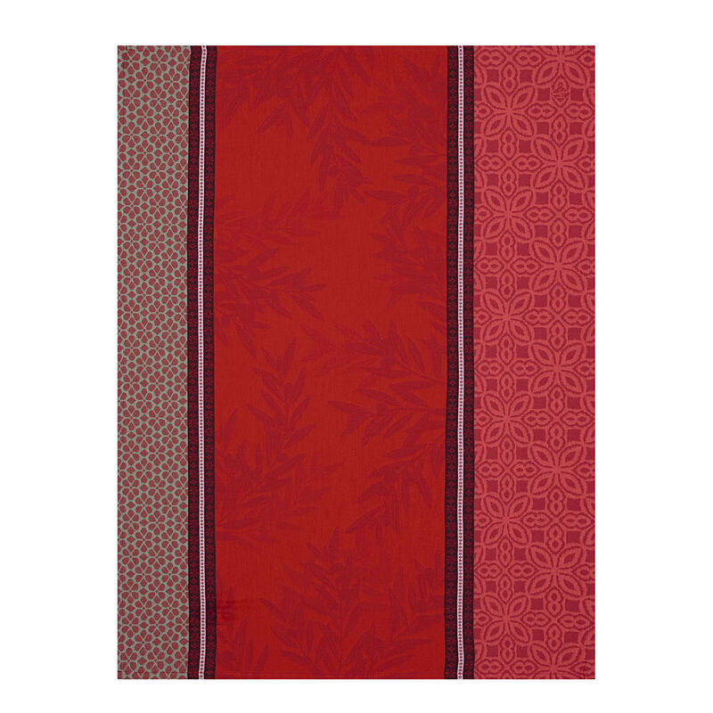 Tea towel Luberon Red 60x80 100% cotton, , hi-res image number 0