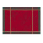 Placemat Poésie d'hiver Red 50x36 99% cotton / 1% other fibers, , hi-res image number 1