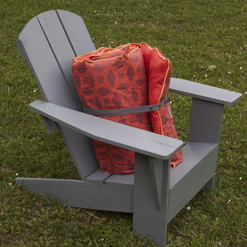 Sun lounger cushion Bahia Red 60x190 Acrylic, , hi-res image number 2