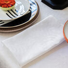Napkin Vegetal mood White 50x50 100% cotton, , hi-res image number 1