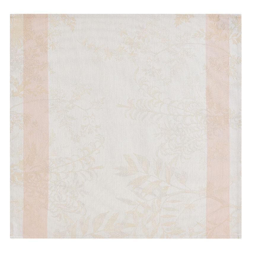 Napkin Jardin d'Eden Beige 58x58 100% cotton, , hi-res image number 1